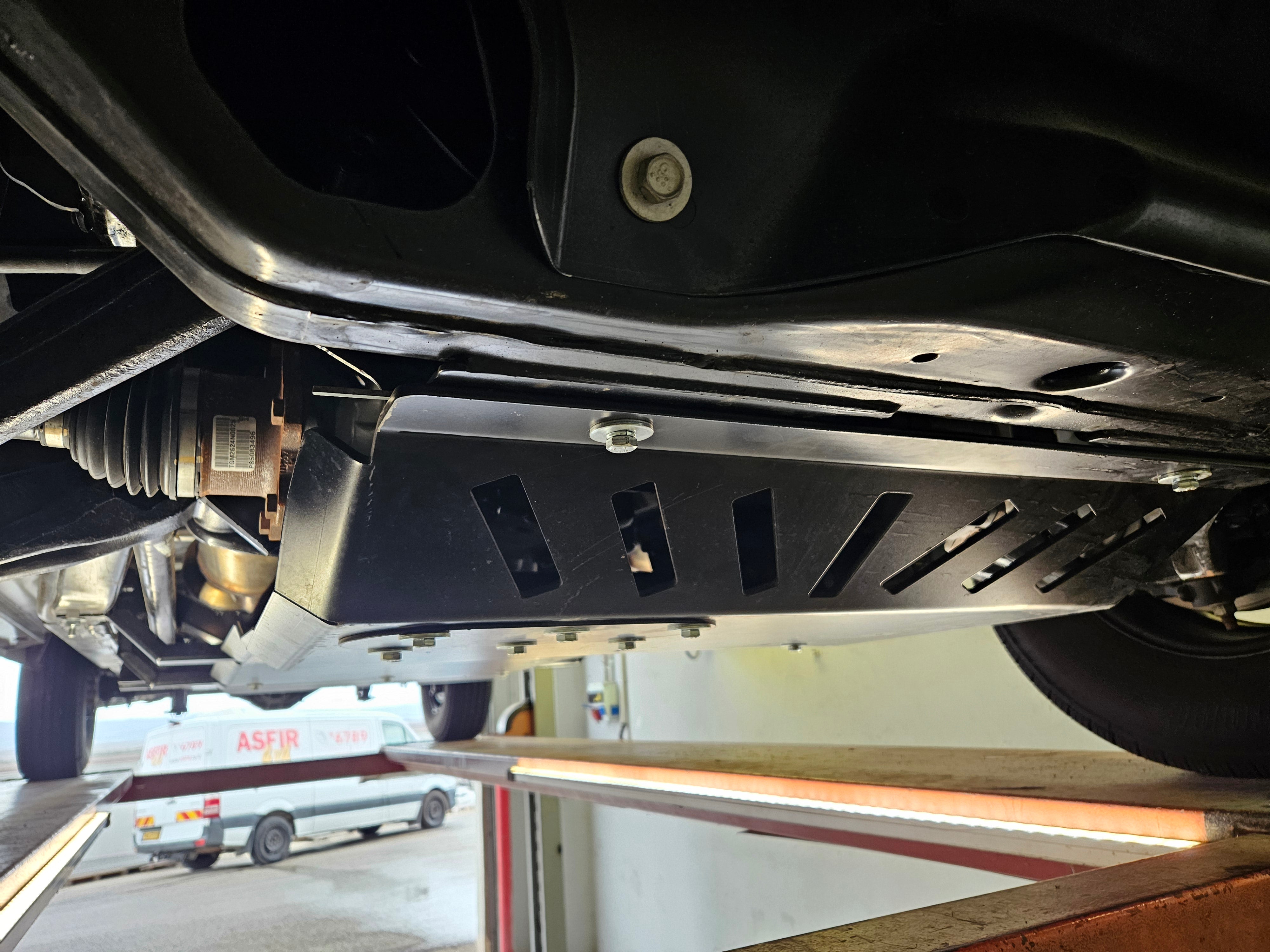 Chevrolet Express & GMC Savana Front Recovery Points with Sway Bar Protector