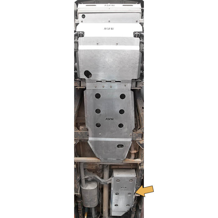 Nissan Pathfinder Fuel Tank Bash Plate