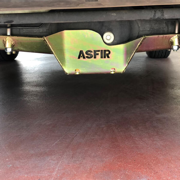 Suzuki Jimny Rear Axle Steel Bash Plate
