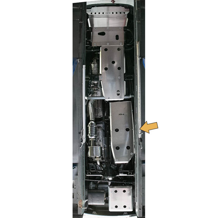 KGM / Ssangyong Rexton Fuel Tank Bash Plate