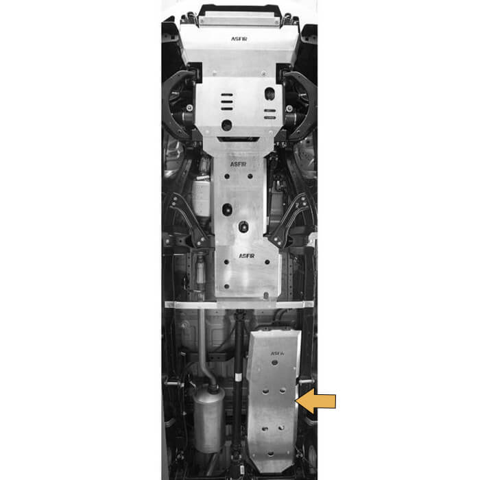 Isuzu D-Max Fuel Tank Bash Plate