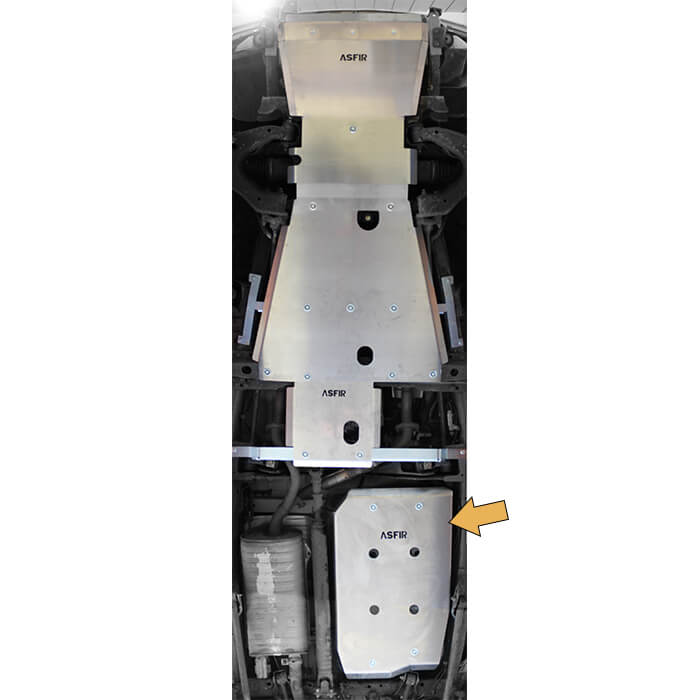 Toyota Land Cruiser 100 / Lexus LX 470 Fuel Tank Bash Plate
