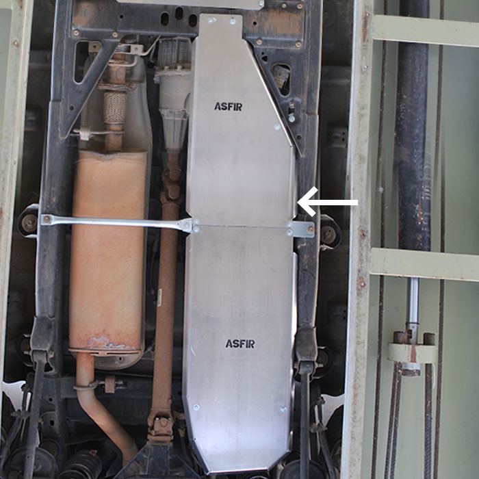 Chevrolet Trailblazer Fuel Bash Plate