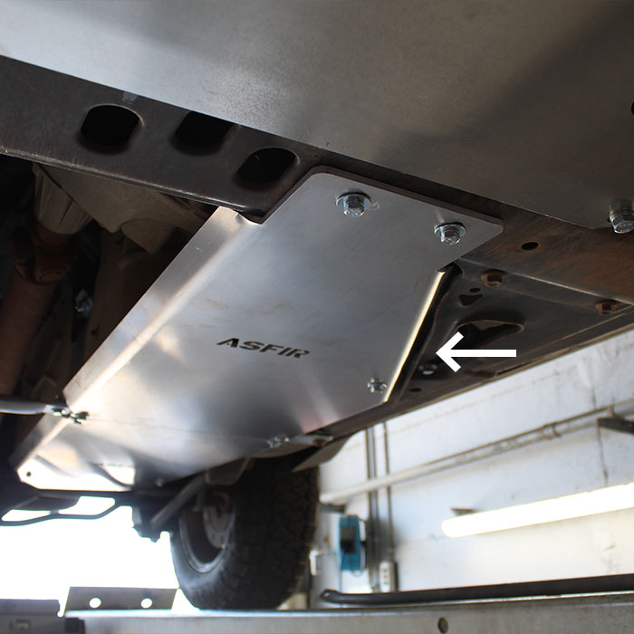 Chevrolet Trailblazer Fuel Bash Plate