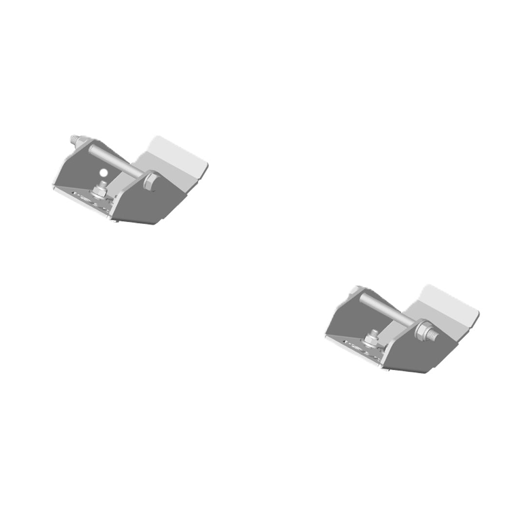 6th Gen 4Runner Rear Radius Arm Steel Bash Plates (2 Pcs)