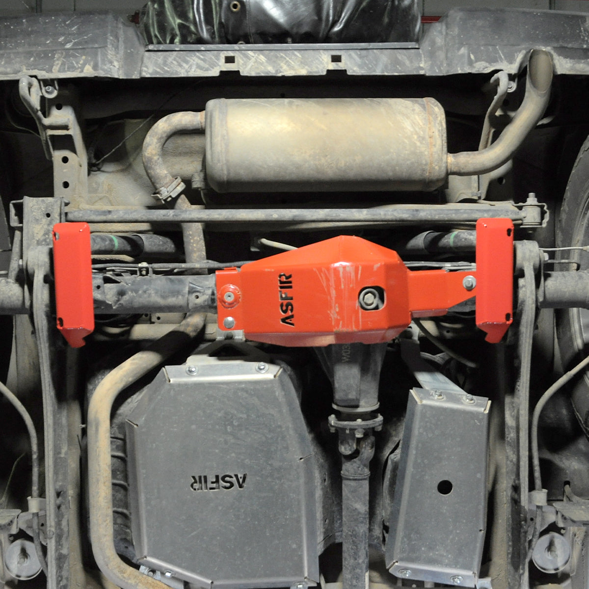 Suzuki Jimny Rear Shock Steel Protector