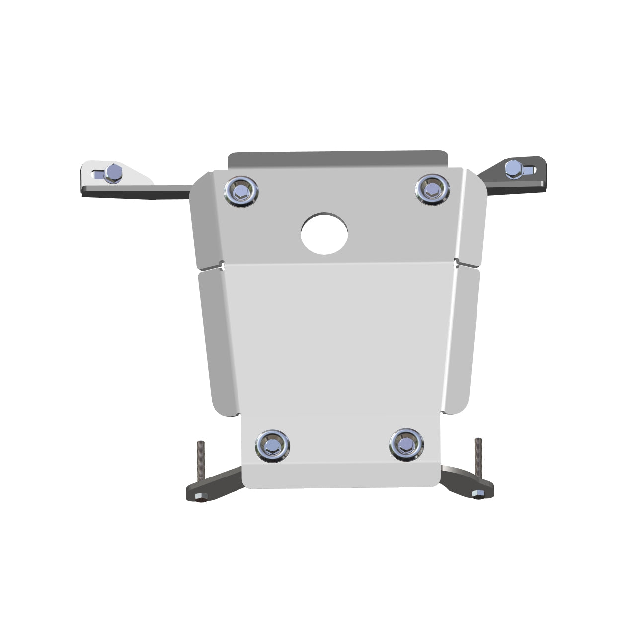 SsangYong Rexton Rear Differential Protector Bash Plate