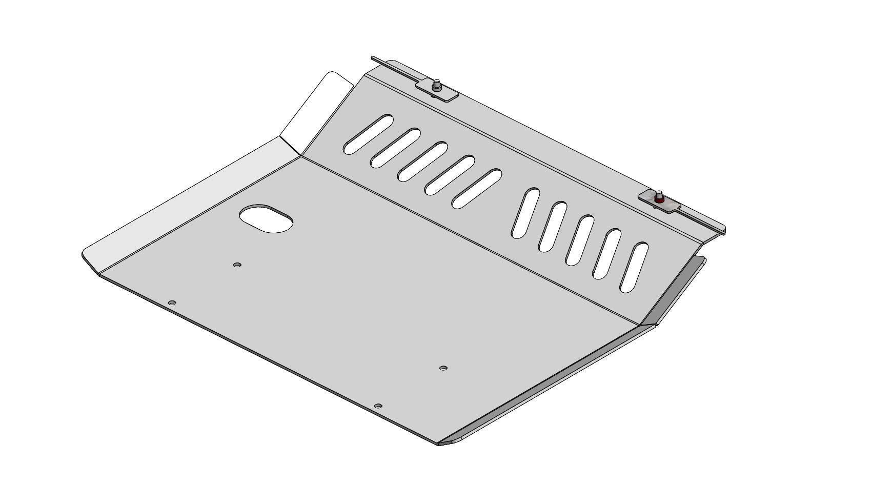 Chevrolet Express & GMC Savana Front Differential Bash Plate