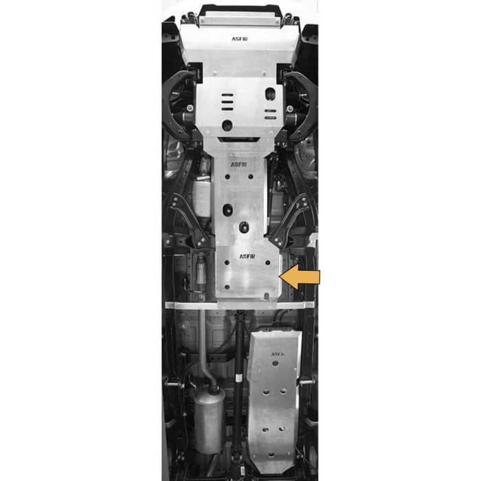 Isuzu D-Max Transfer Case Bash Plate | 4x4