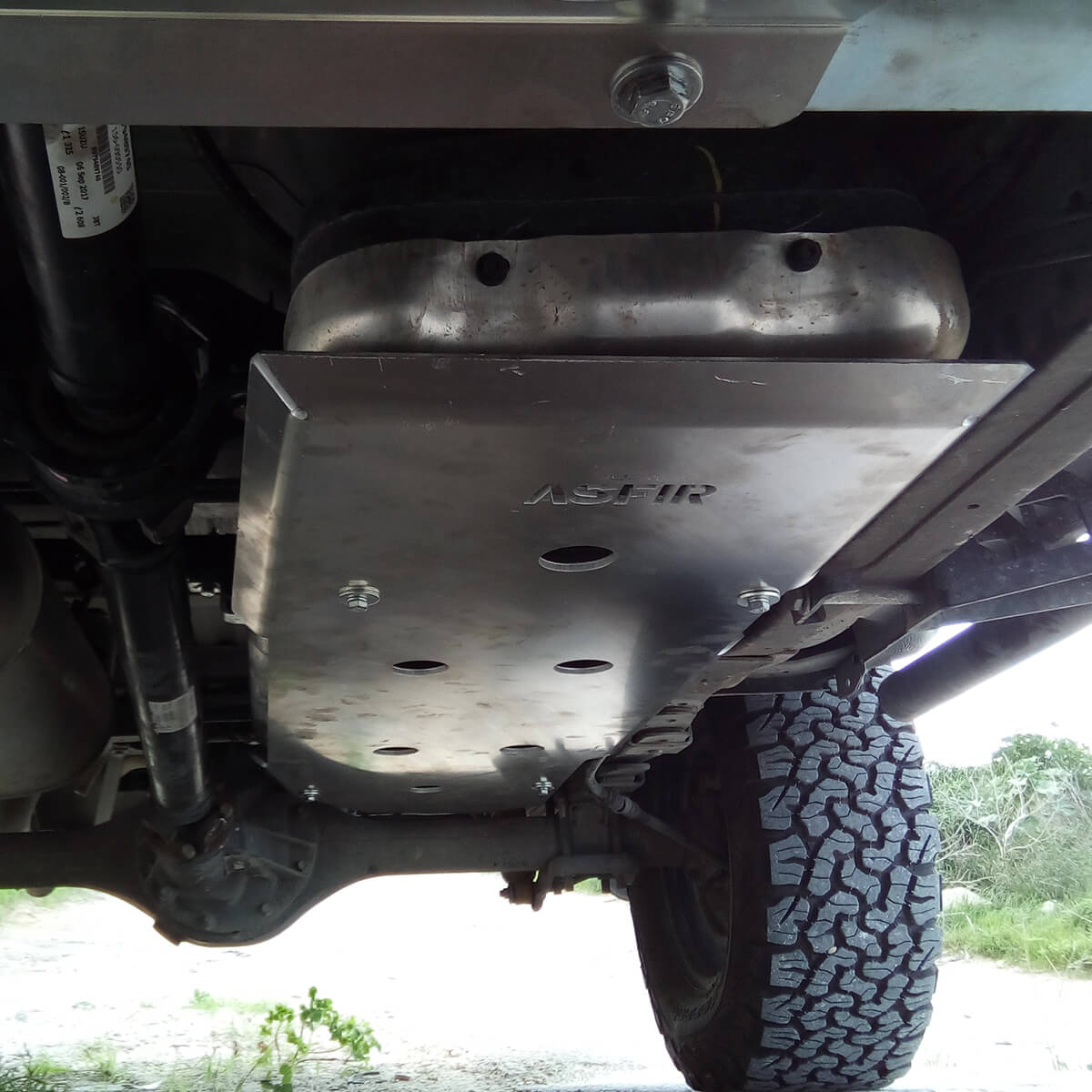 Isuzu D-Max Fuel Tank Bash Plate