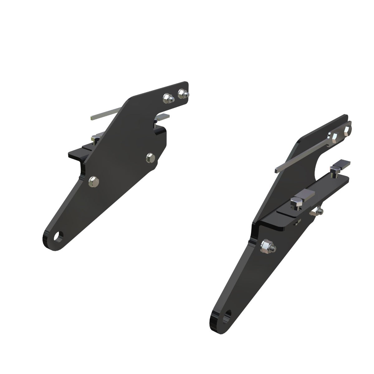 Toyota Hilux Rear Tow Hooks (L & R) | for OEM Bumpers Without Towbar