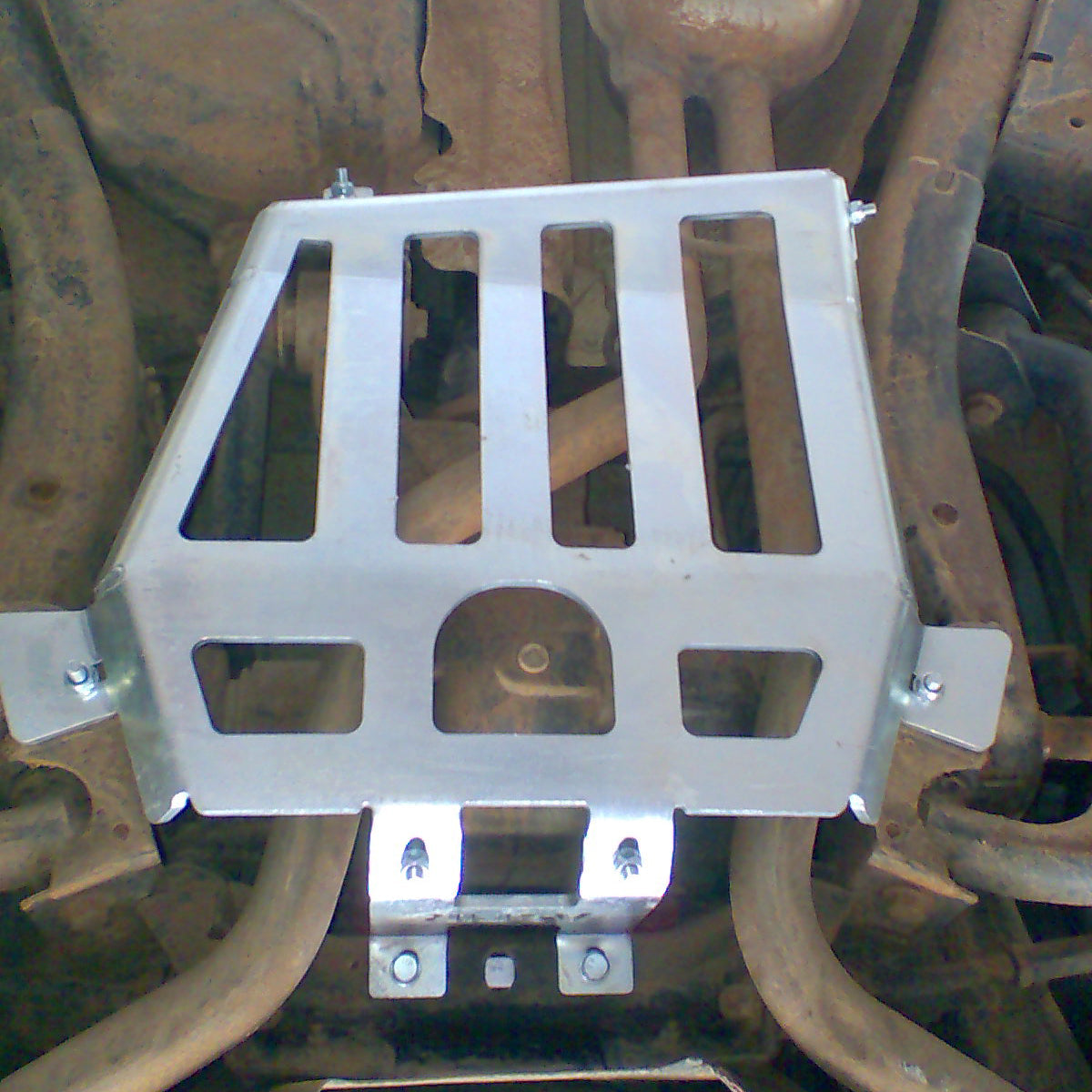 Land-Rover Discovery 3-4 Rear Differential Steel Bash Plate