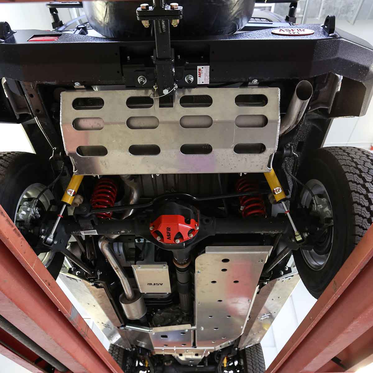 Jeep Wrangler JK - LWB/SWB Exhaust Bash Plate