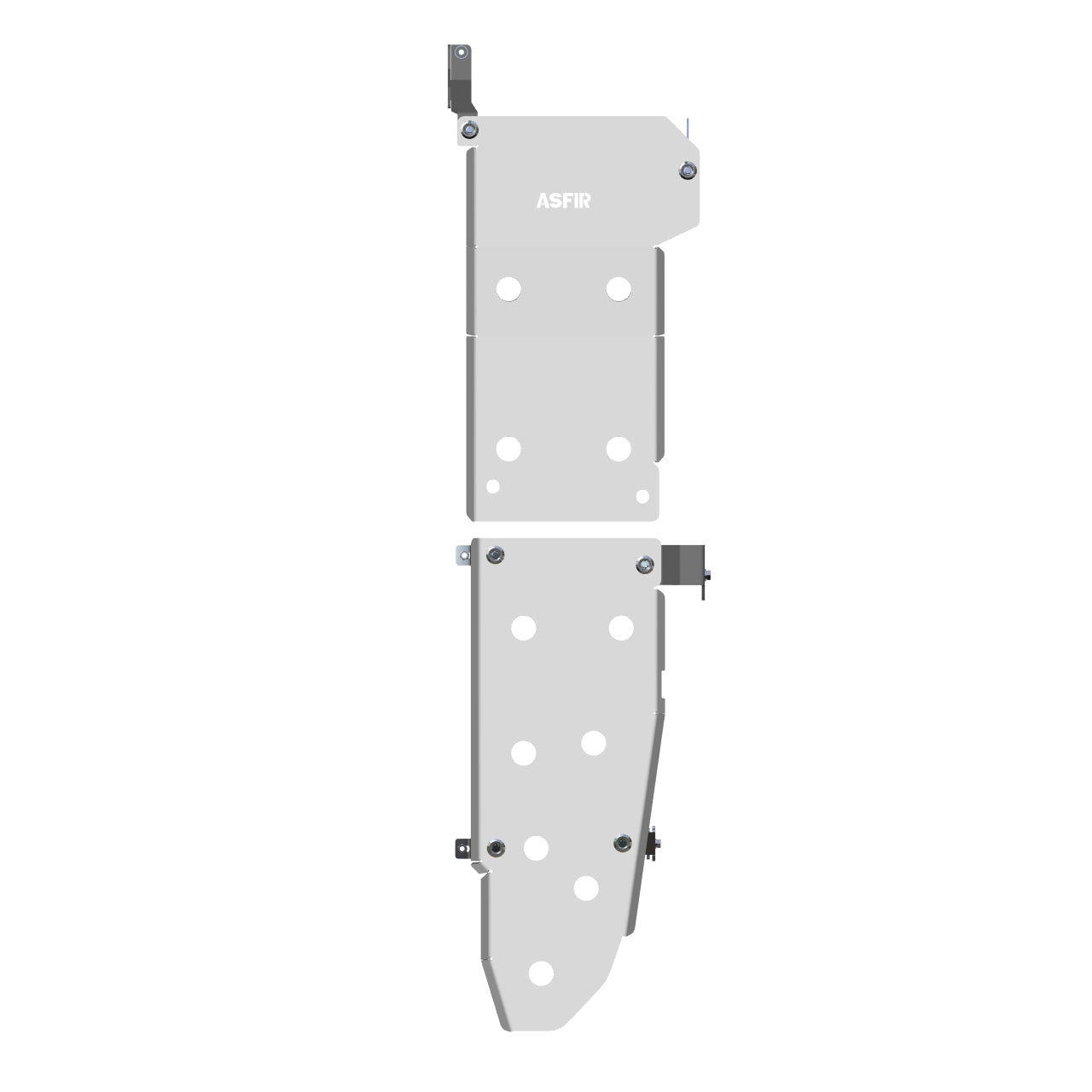 RAM 2500 Fuel Tank Bash Plate | SWB | Double Cab | with Rear Coil Springs