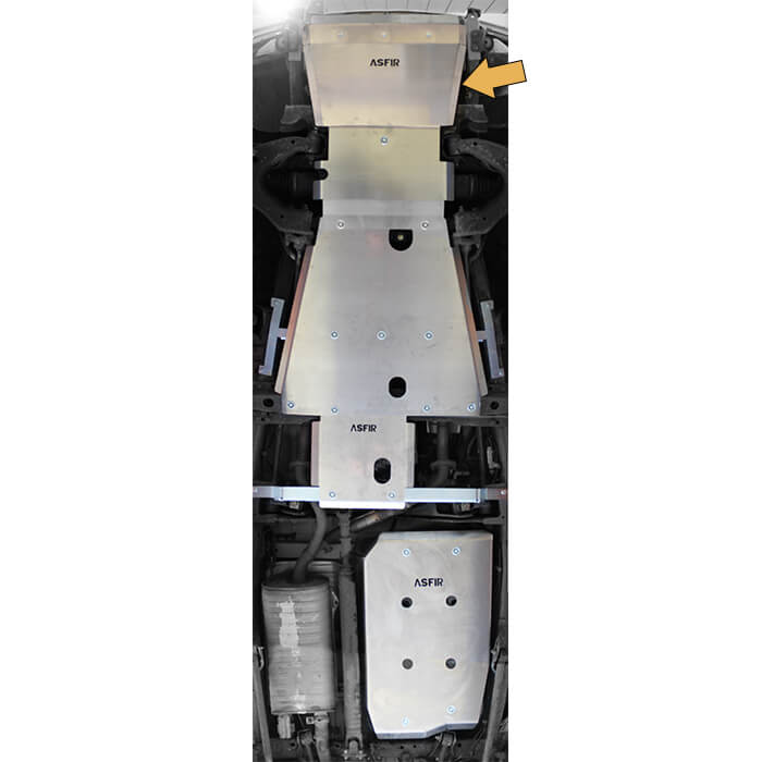 Toyota Land Cruiser 100 / Lexus LX 470 Front Bash Plate