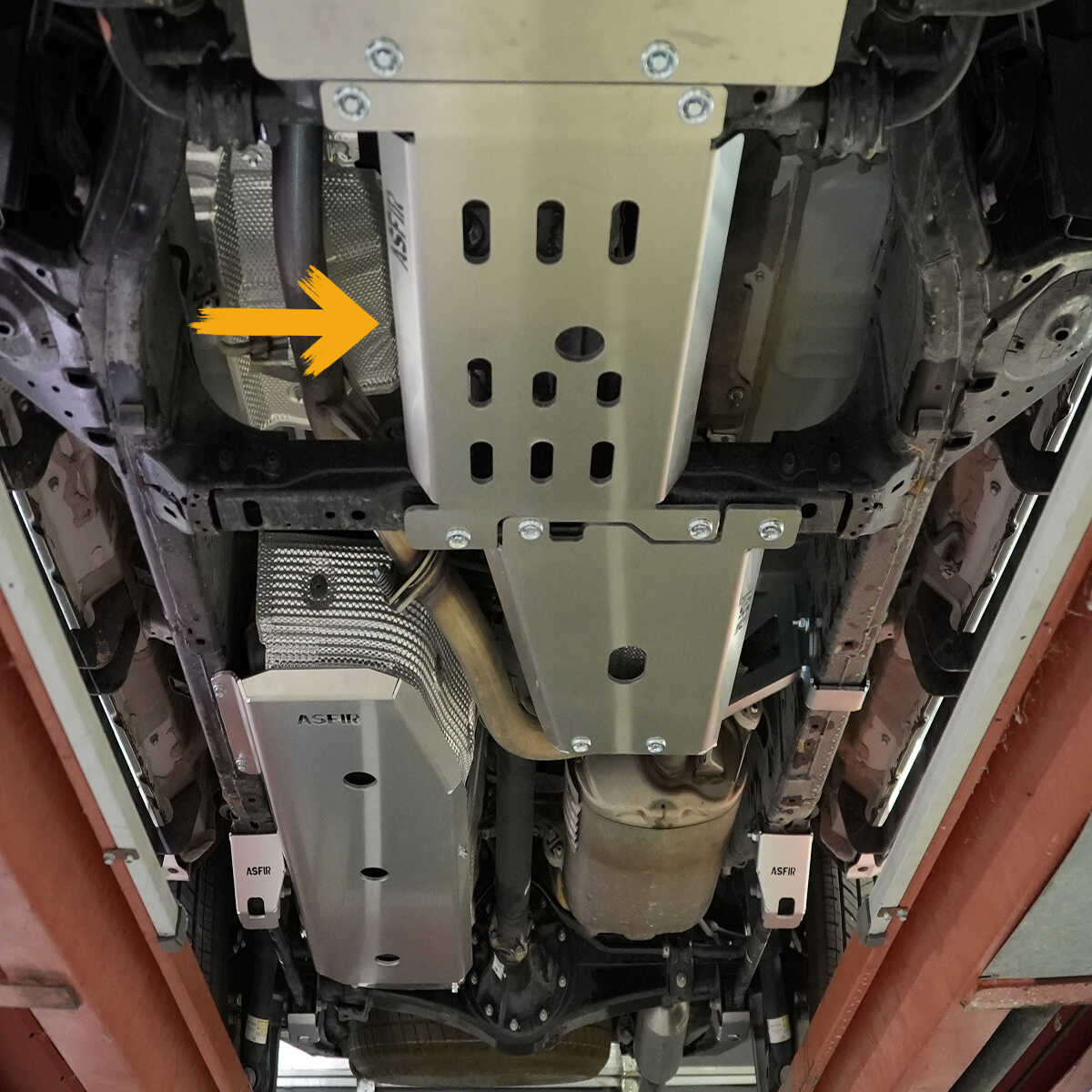 Toyota 4Runner Transmission Bash Plate