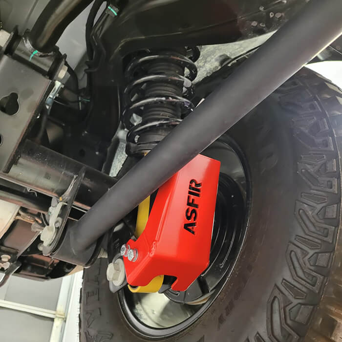 Ford Bronco | Rear Shock Steel Bash-Plate Protector (L & R)