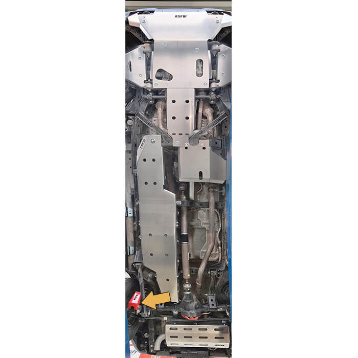Ford Bronco | Rear Shock Steel Bash-Plate Protector (L & R)