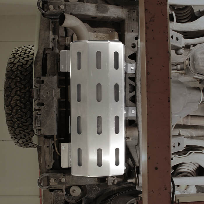 Ford Bronco Exhaust Bash Plate